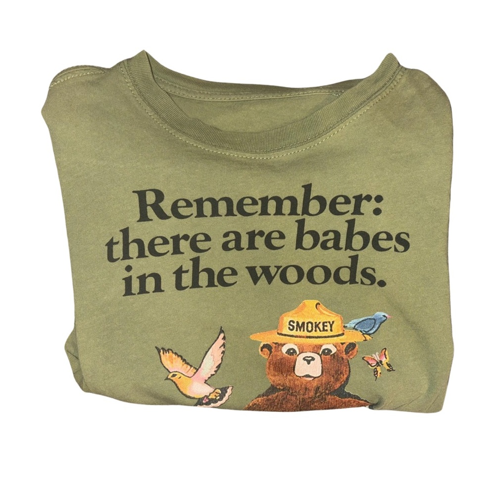 Smokey the Bear Crop Top